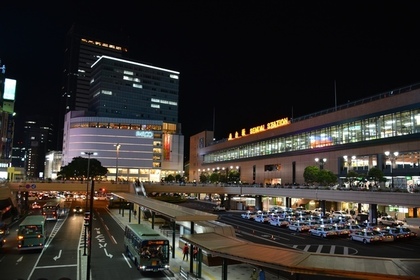 仙台駅の夜景