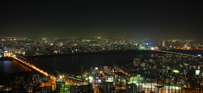 梅田の夜景