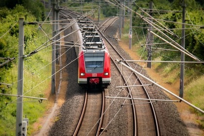 電車で移動