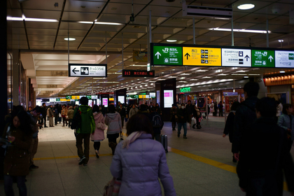 大宮駅の東西連絡通路