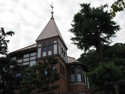 北野異人館街の風景