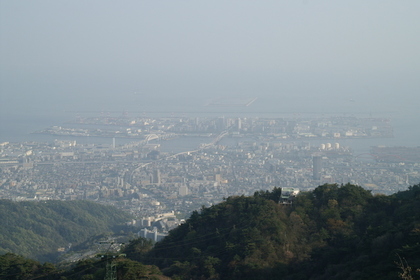 六甲ガーデンテラスの風景