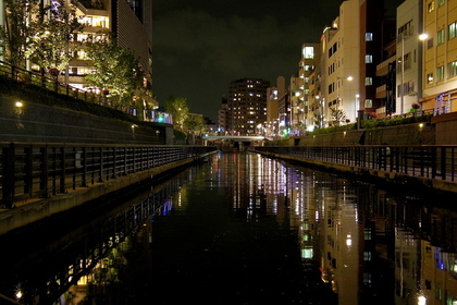 夜景が綺麗な北十間川