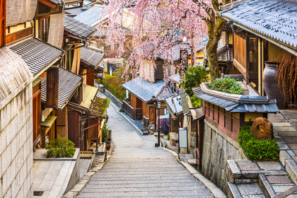 古い町並みの風景