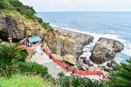 海辺のお寺