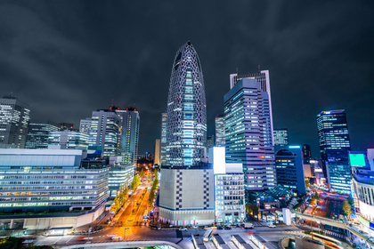 綺麗な夜景の画像